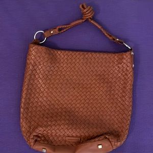 Adrienne Vittadini brown leather bag